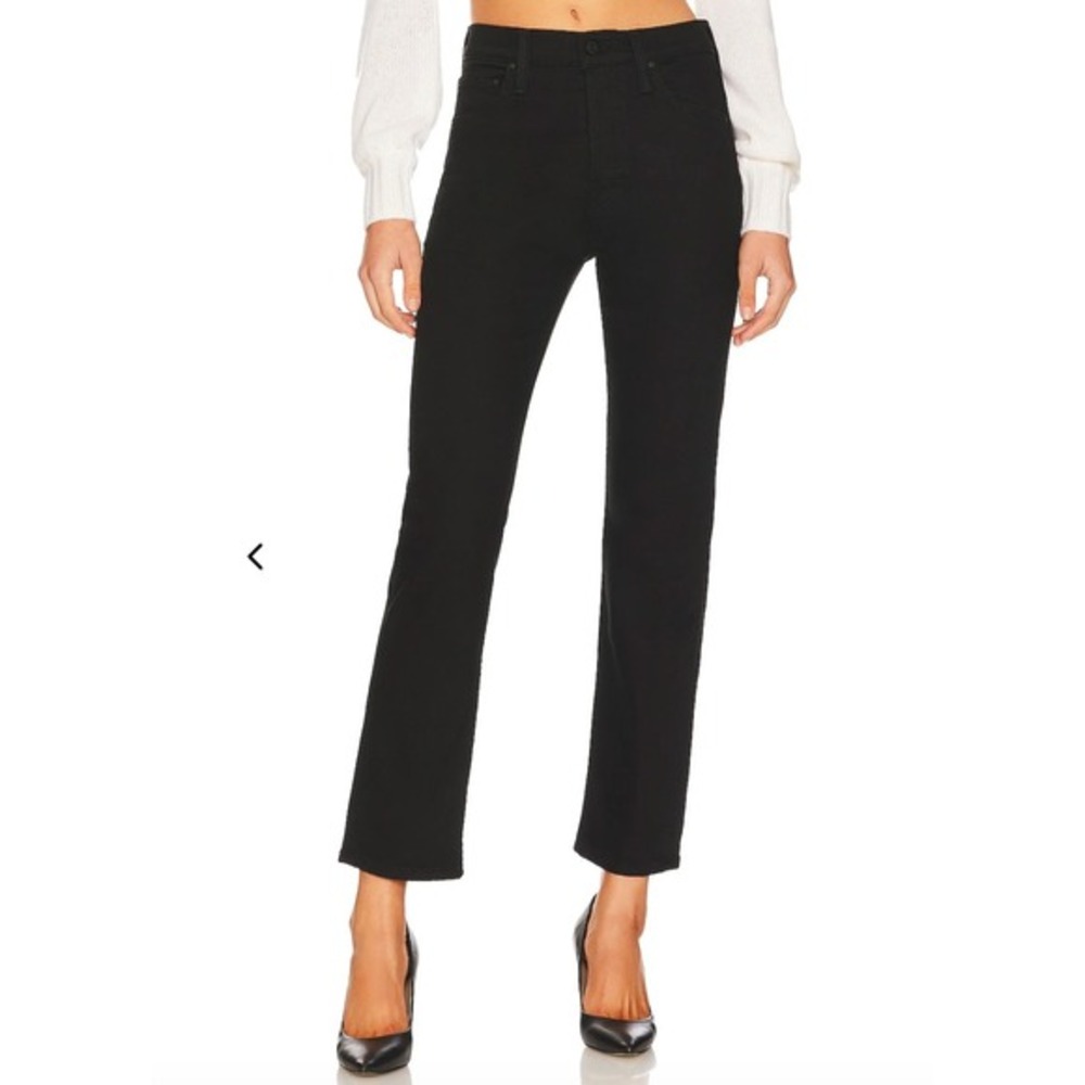 Mother The Tomcat Ankle Jeans Lasting Impression Black High‎ Rise Straight
